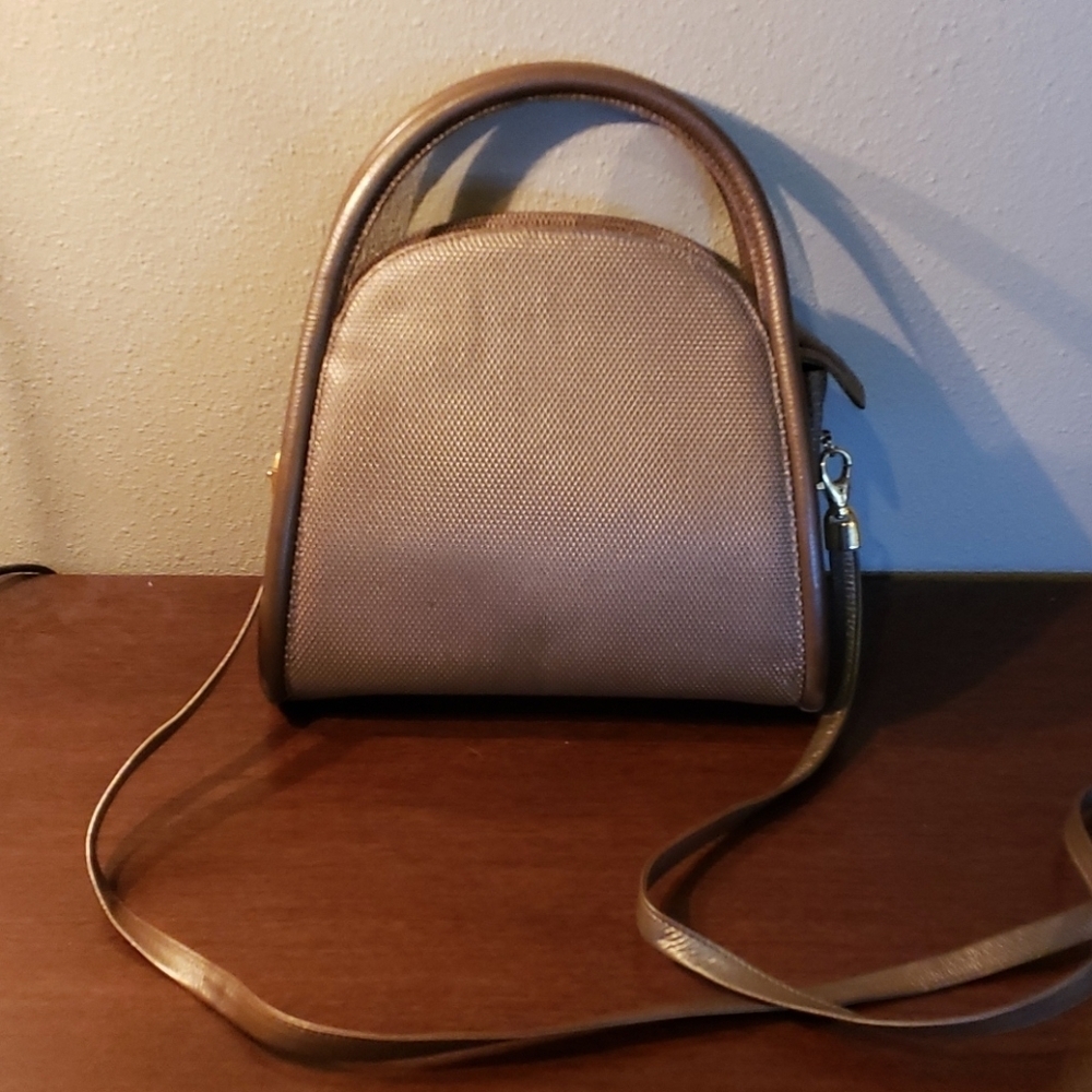 Stuart weitzman vintage handbag convertible tan